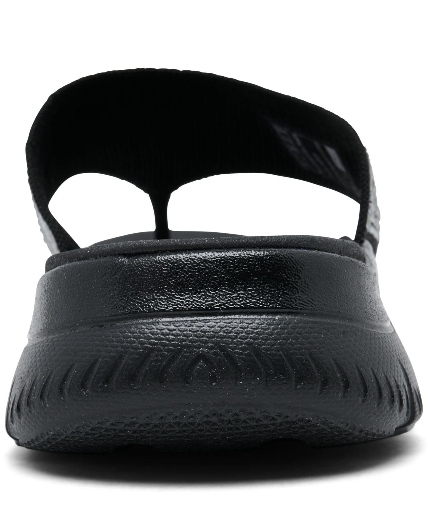 Женские сандалии Skechers Summits Sandal - Unmatched Glow Flip-Flop, цвет: Чёрный — фото 4