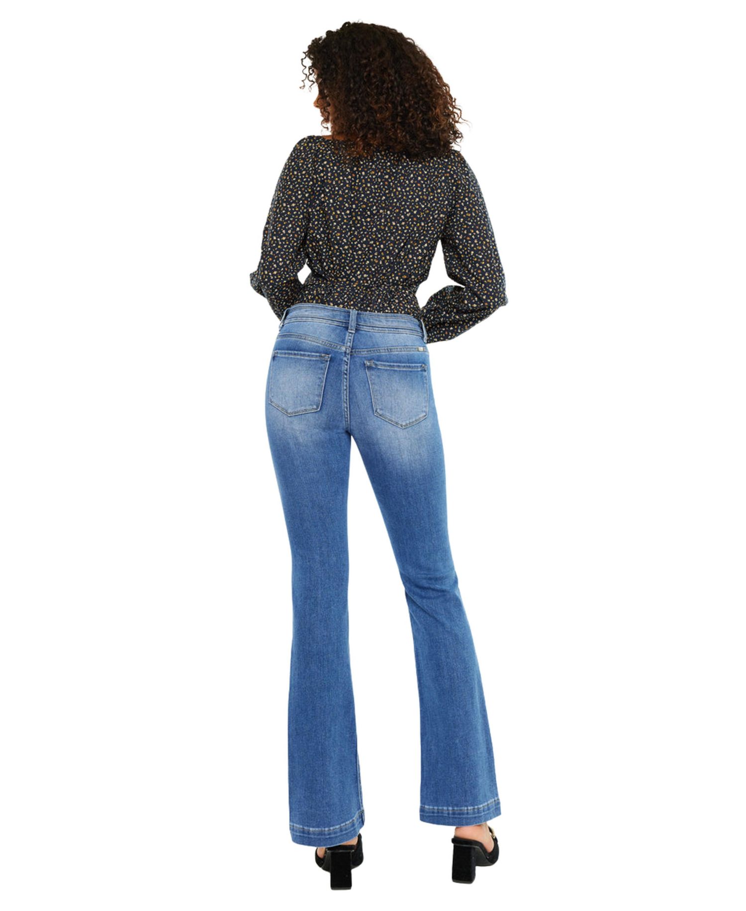 Women's Bernadette Mid Rise Bootcut Jeans