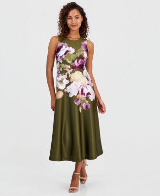 Women's A-Line Midi Dress