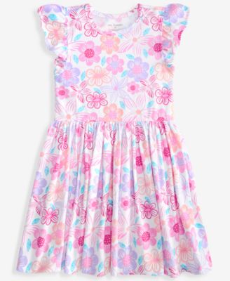 Toddler Girls' 12M-5T Tropical Floral-Print Dress