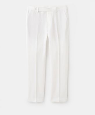 Men's Slim-Fit Lyocell Linen Pants