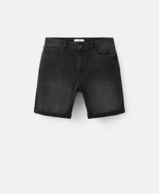 Men's Slim-Fit Denim 9.45" Bermuda Shorts