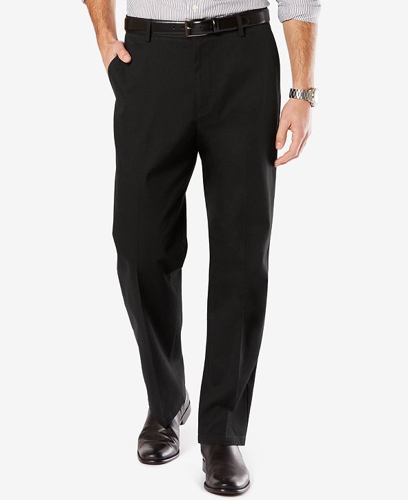 dockers d4 relaxed fit flat front