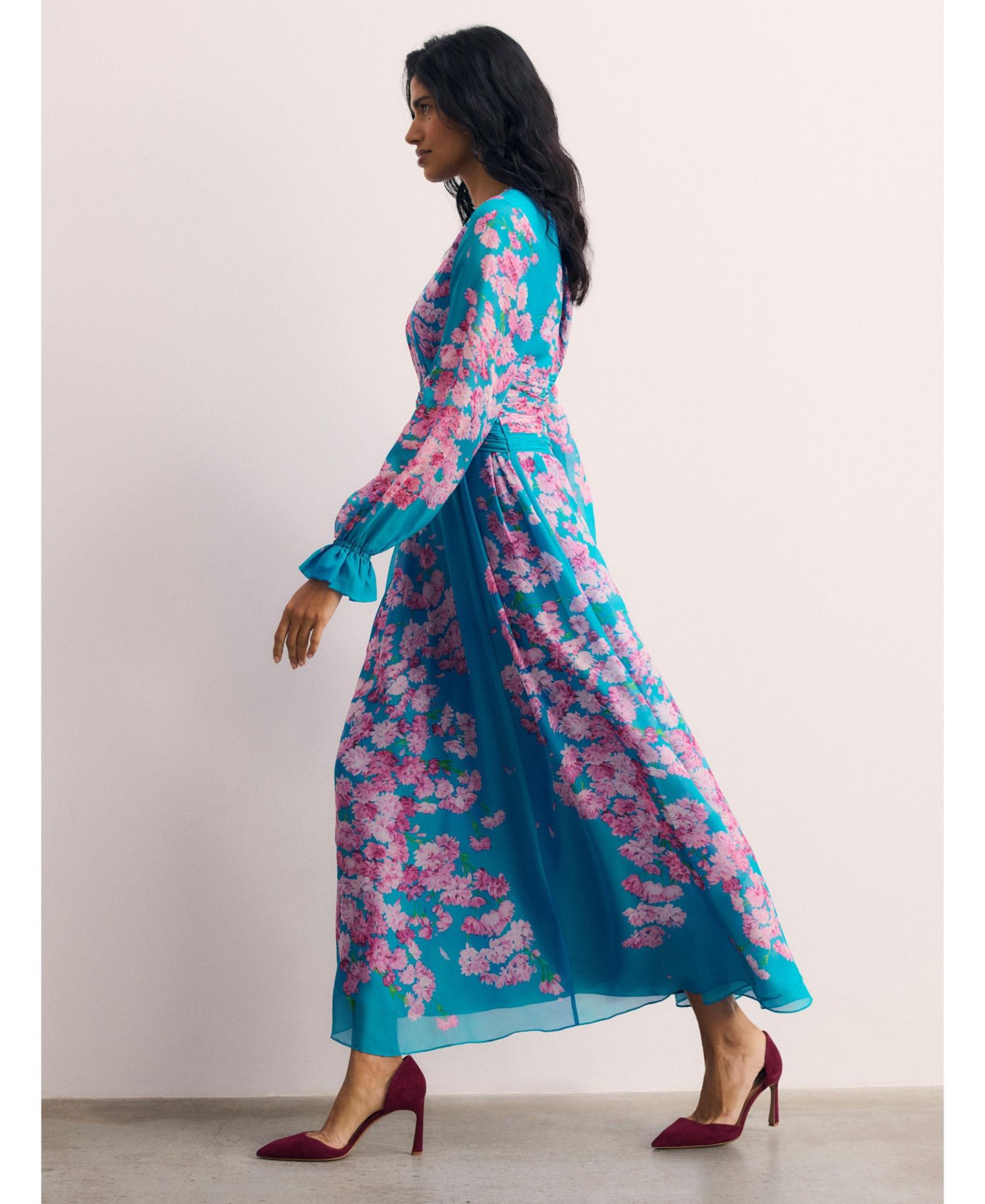 Women's Portofino Silk Chiffon Dress