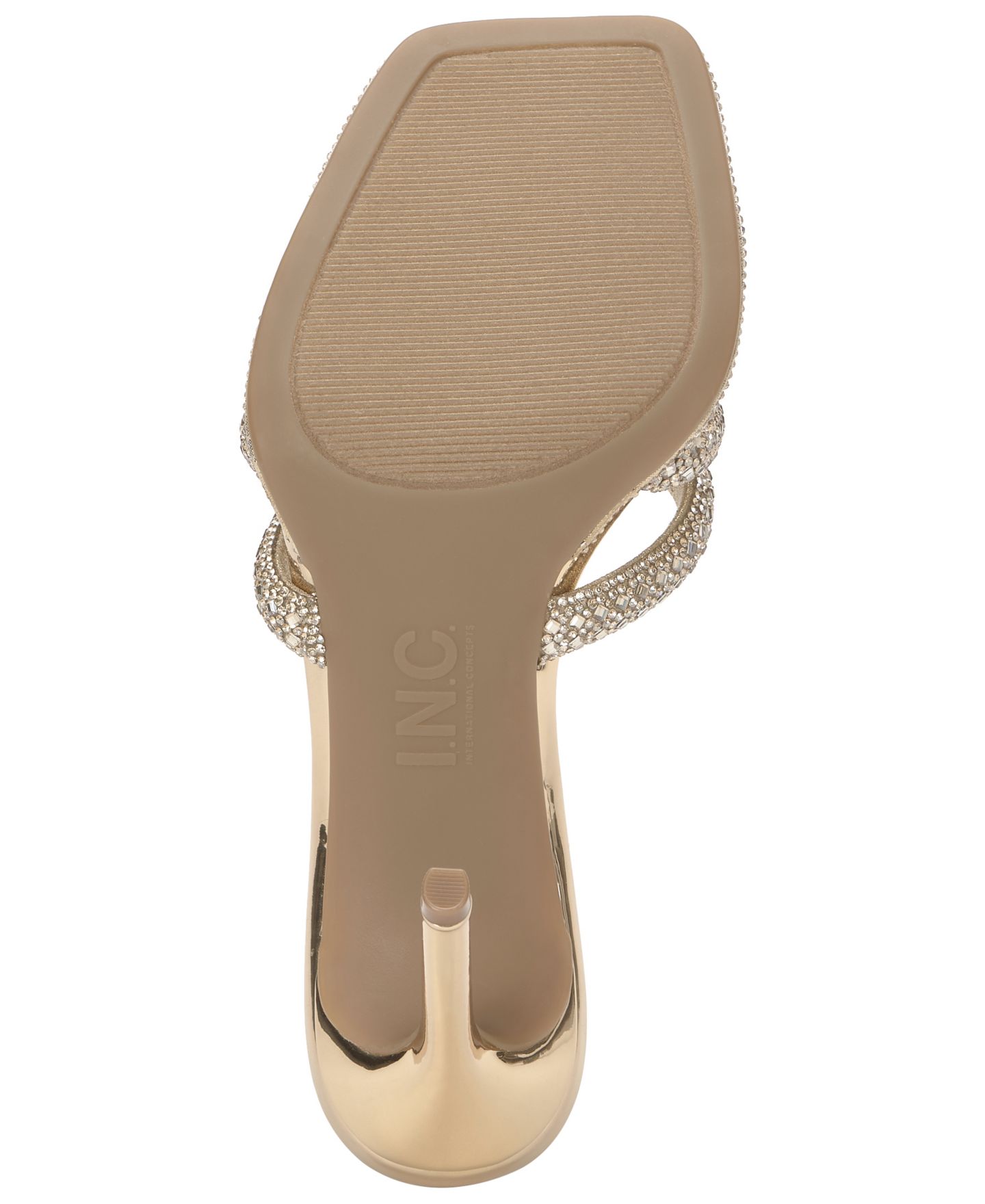 Женские сандалии I.N.C. International Concepts Tansie Bling Stiletto Heel, цвет: Золотой — фото 6