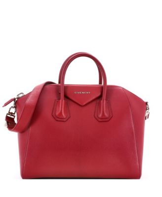 Medium Antigona Bag Glazed Leather