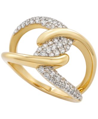 Diamond Ring (1/2 ct. t.w.) in 10k Yellow Gold
