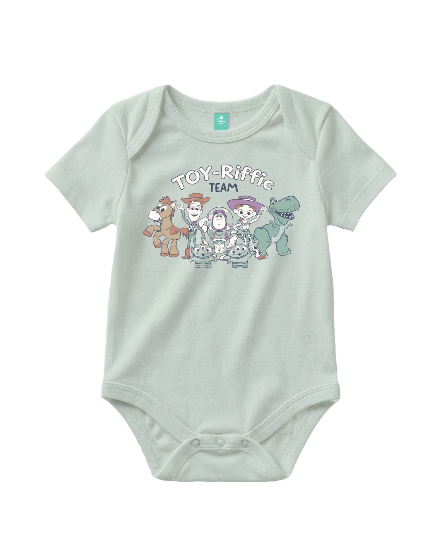 Baby Boys' Toy Story Short-Sleeve Bodysuit, Pants and Beanie, 3-Piece Set