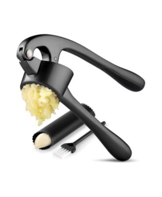 Large Premium Garlic Press Set - Bigger Bowl for Bigger Garlic