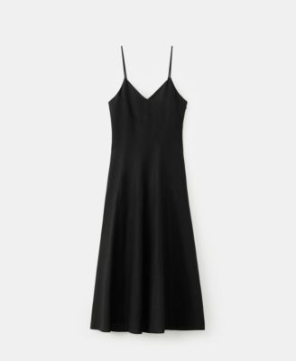 Women's A-Line Linen Dress