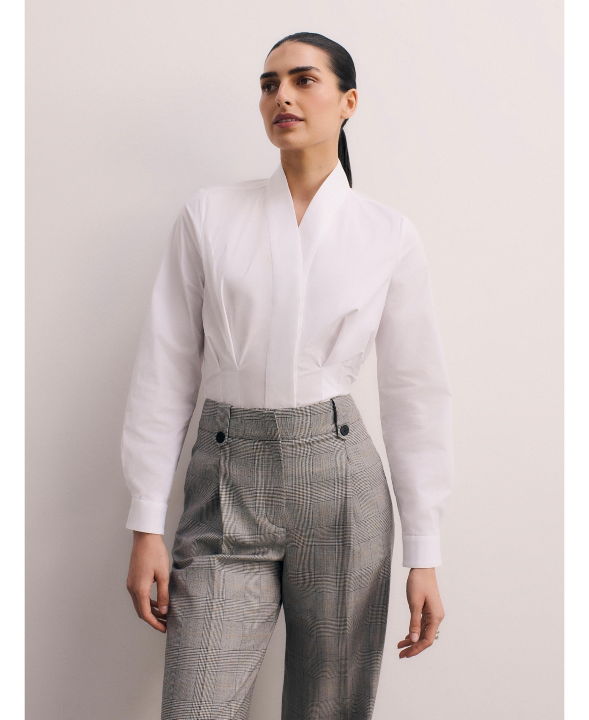 The Fold Women's Avio Cotton Blouse