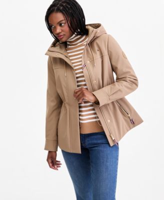 Women's Zip-Front Hooded Anorak Jacket, Created for Macy's