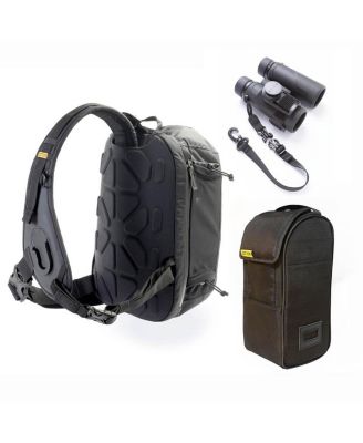 Hyker 12L Sling Bag with Lens Bag Insert for Binoculars