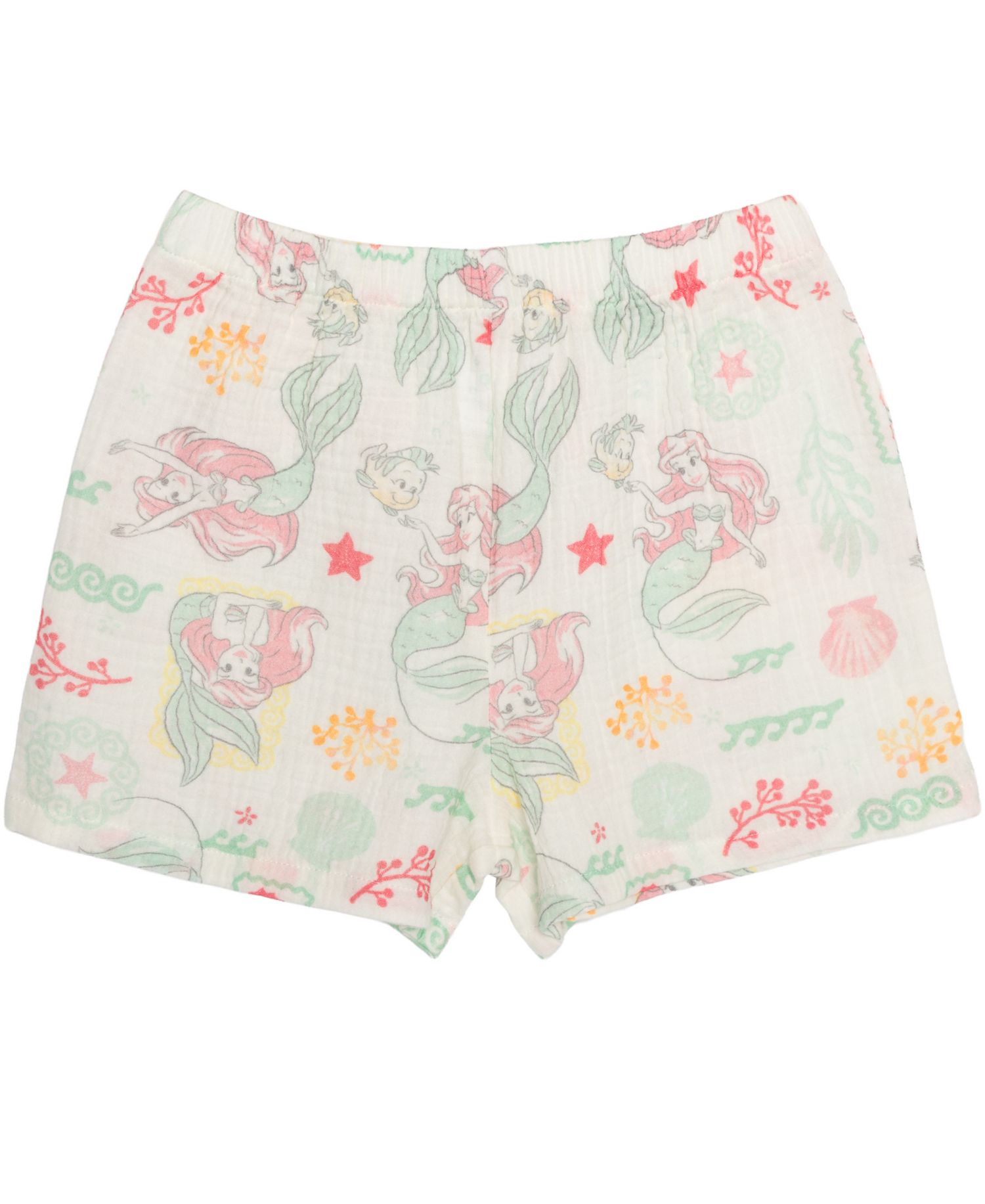 Girls' 2T-6X Printed T-Shirt and Shorts, 2-Piece Set