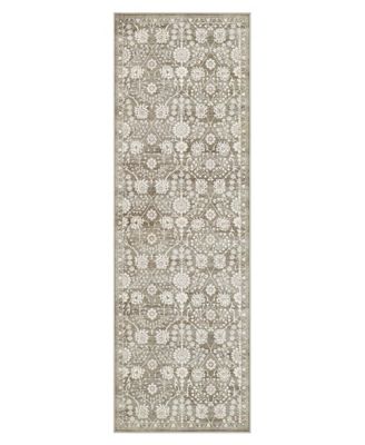 Florence Washable Non-Slip Printed Chenille Runner Rug, 72" x 24"