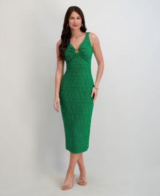 Women's Green Body-Con Midi Dresses | Macy's
