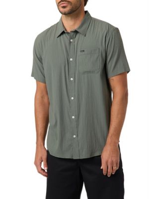Men's TRVLR Perforated Short-Sleeve Woven Shirt