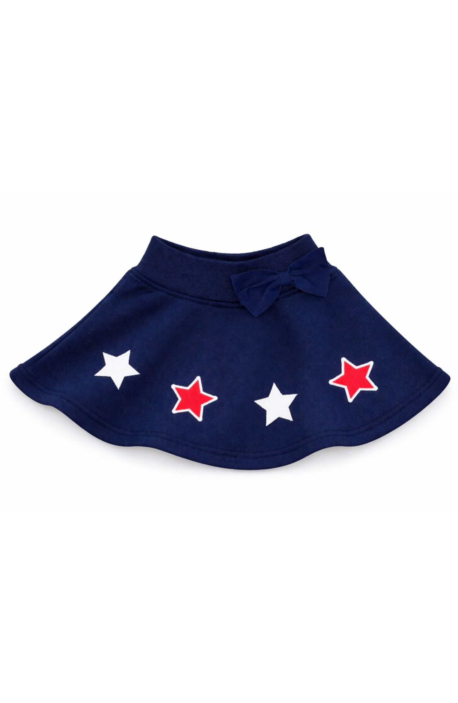 Bits and Bows Baby Girls Americana Bow Skort