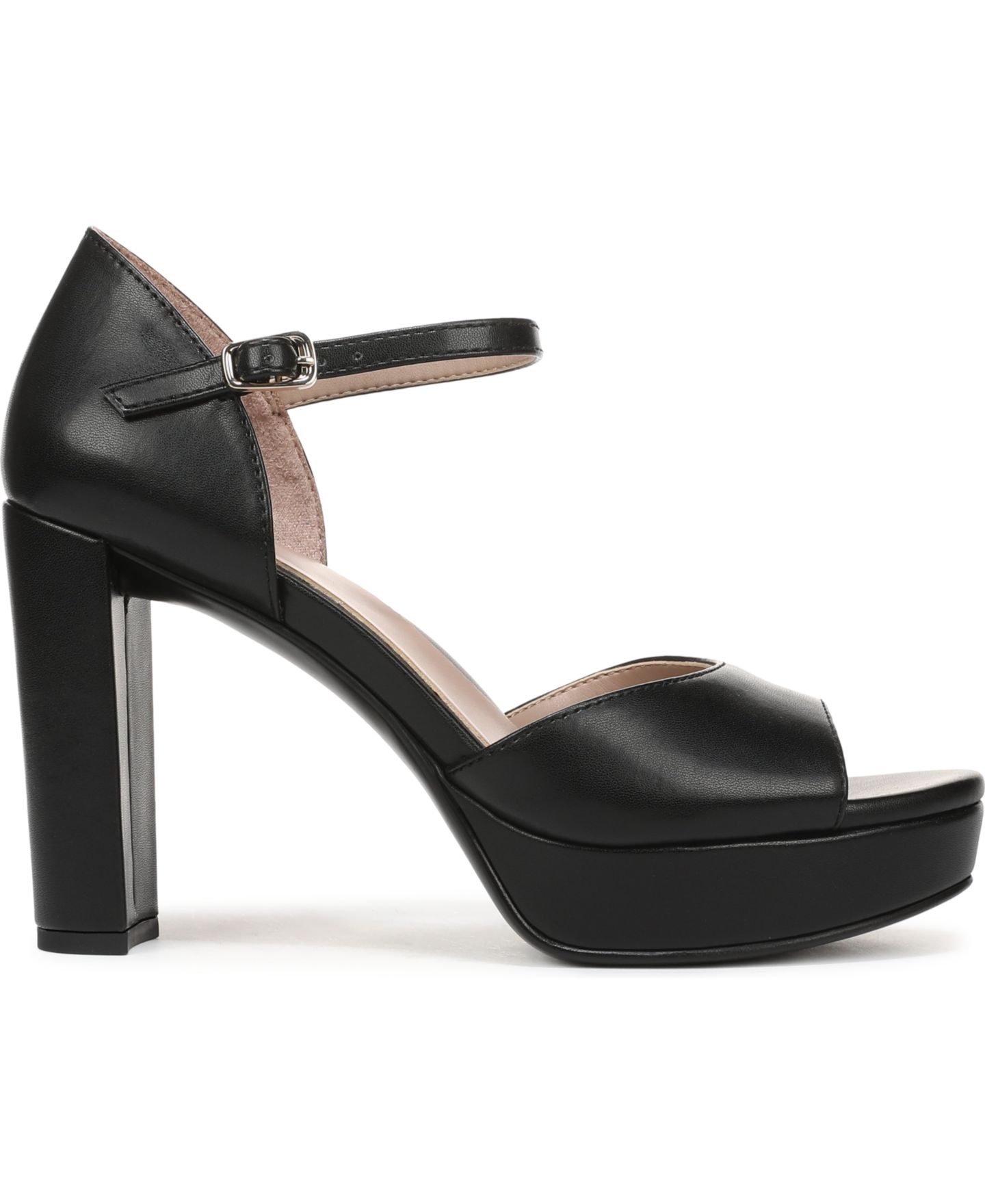 Женские сандалии Naturalizer Novi Strappy Dress Sandals, цвет: Чёрная искусственная кожа — фото 2