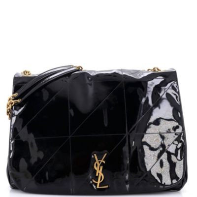 Large Jamie 4.3 Shoulder Bag Quilted Patent