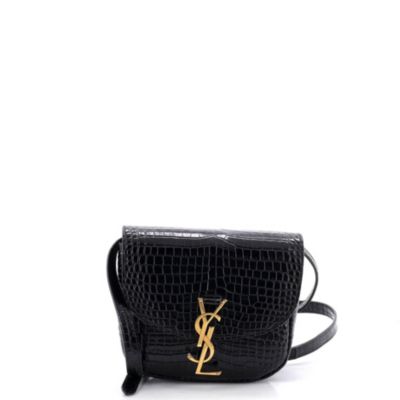Small Kaia Shoulder Bag Embossed Leather