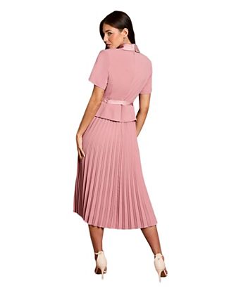 pink graduation dresses Pink tulle 3D flowers long prom dress Women's Pink Graduation Dresses |