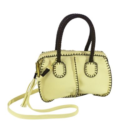 Mini Barrel Leather Bag