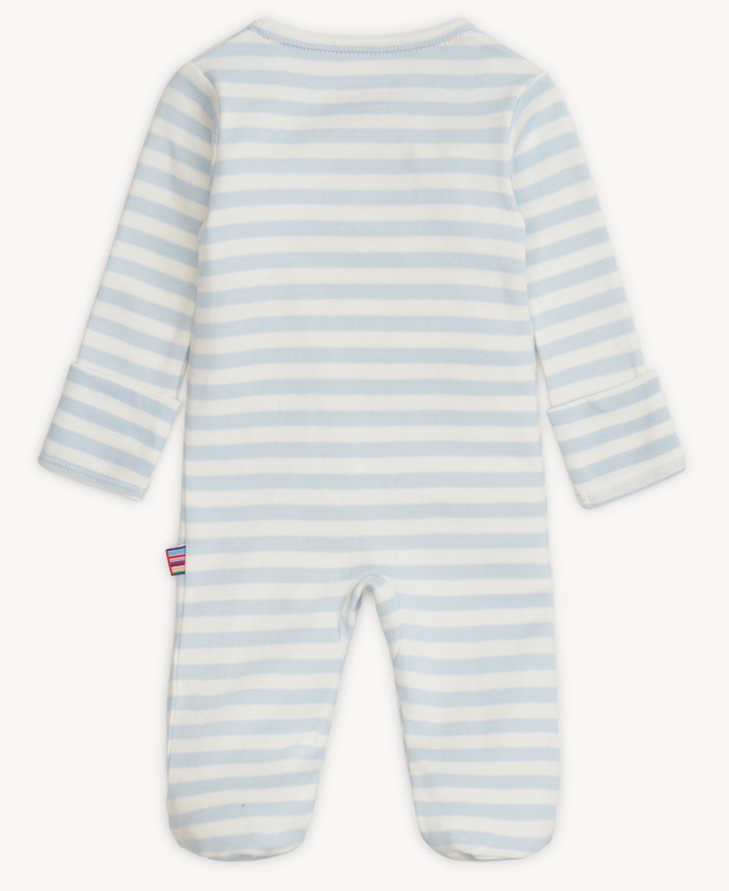 Baby Boys' and Girls' Long-Sleeve Striped Coverall