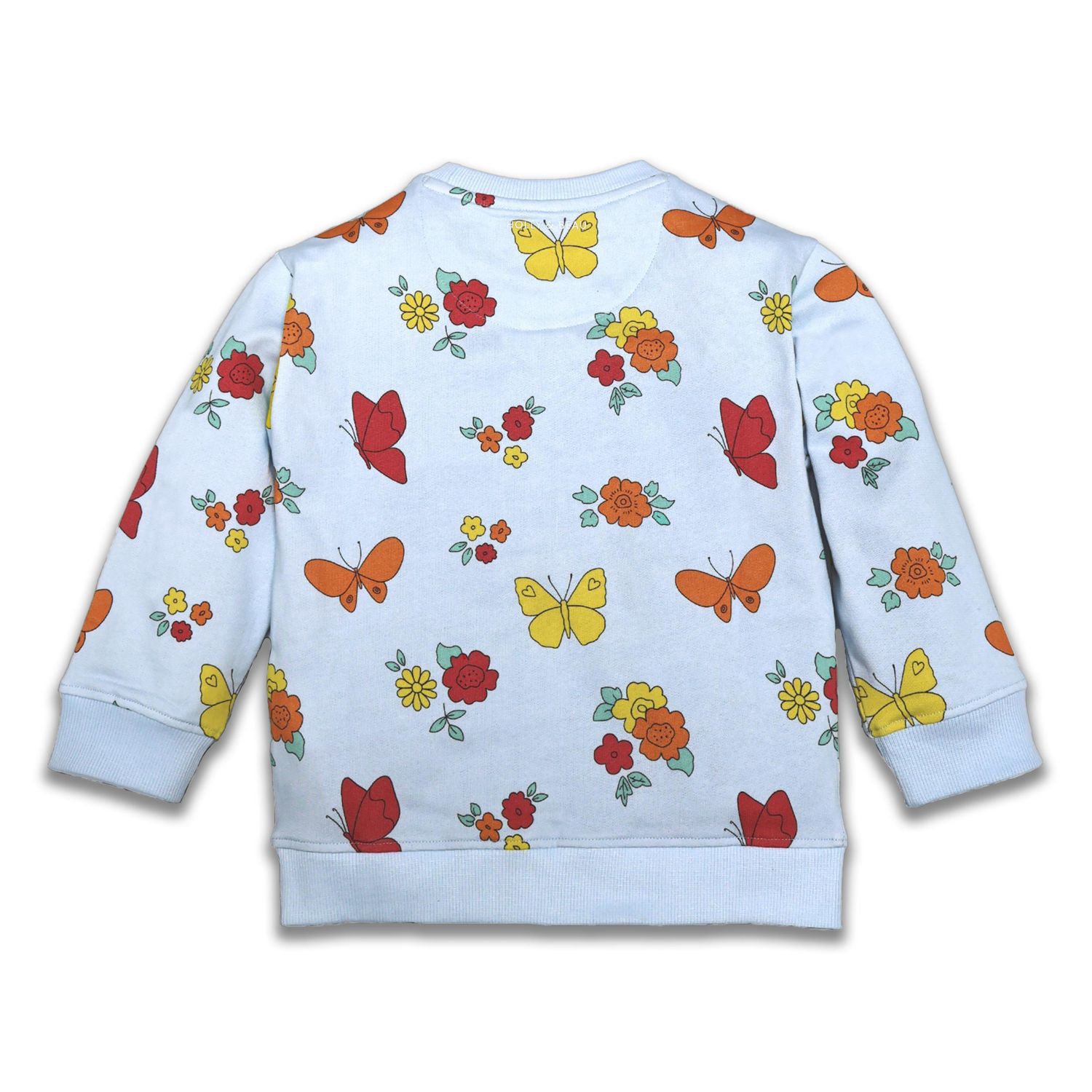 Child Long Sleeve Cotton Crew Neck Sweatshirt