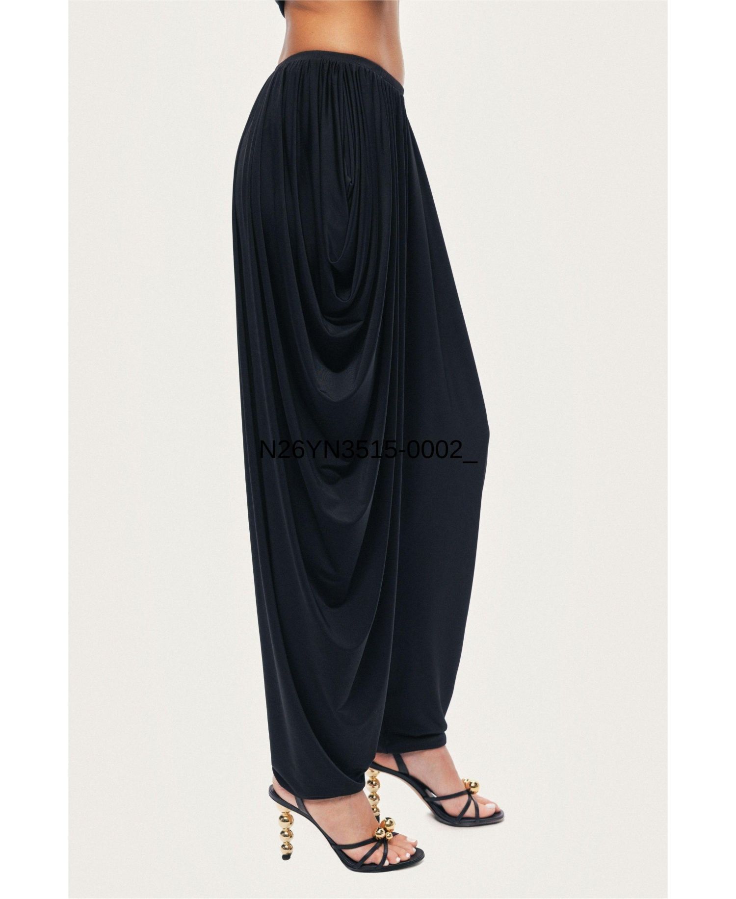 Women's Draped Relaxed Fit Pants