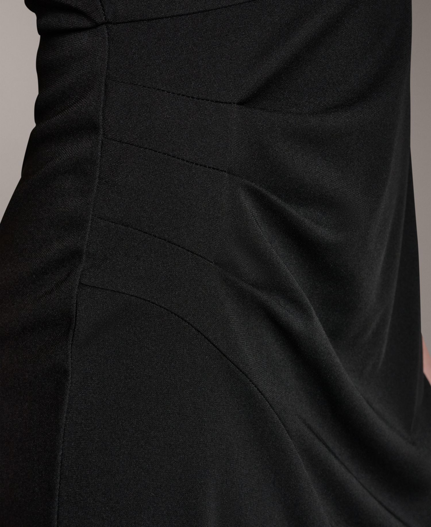 Women's Halter Cowl Neck Sheath Sleeveless Midi Dress