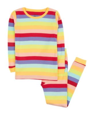 Toddler Boys' and Girls' 2T-5T Family-Matching Striped Long-Sleeve Top and Pants, 2-Piece Set