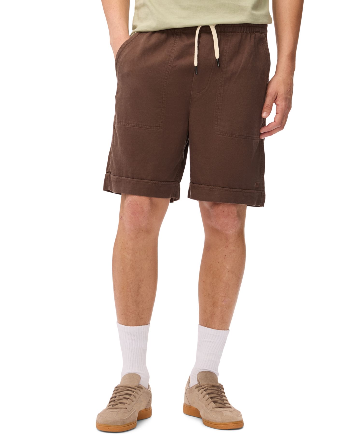 Men’s Twill Drawstring Shorts 9"