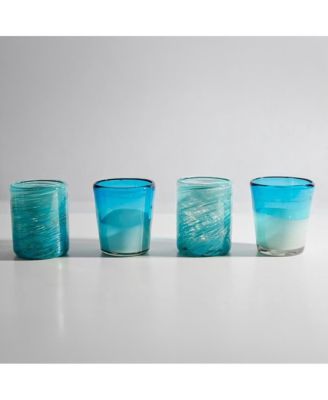 Handblown Glasses - Set of 4