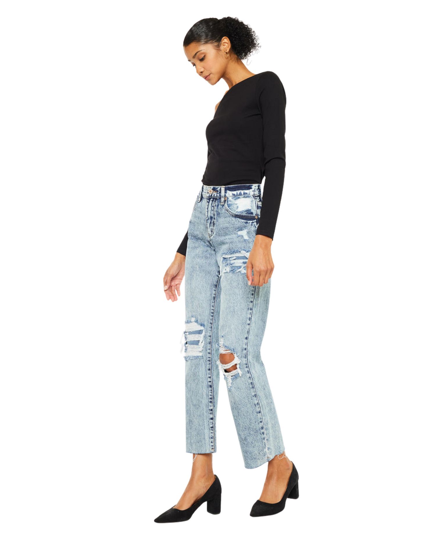 Women's Chesney High-Rise Straight Jeans