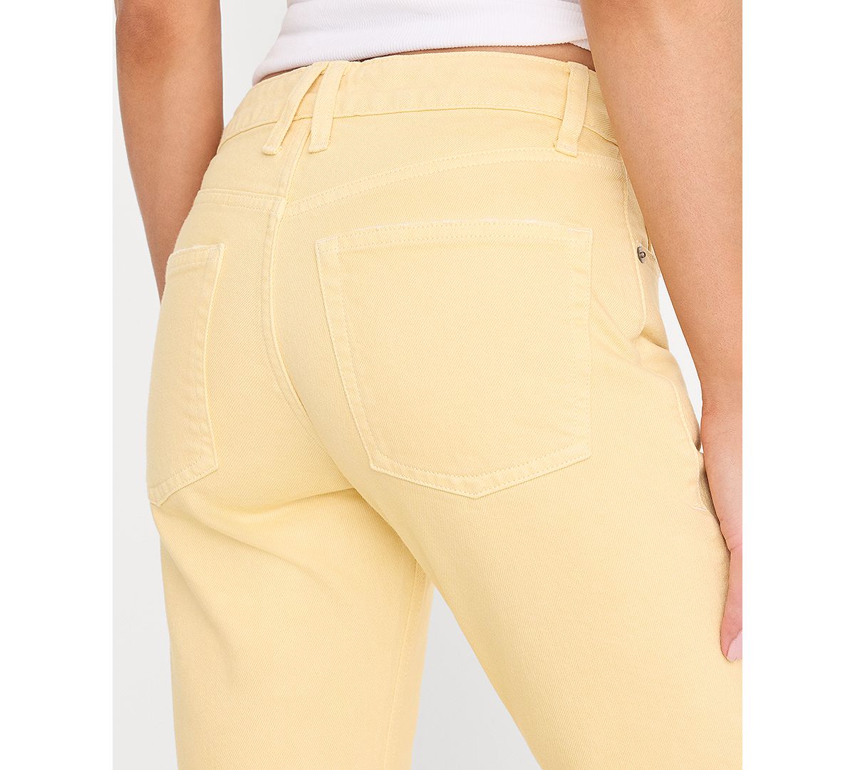 Good American Women's Vintage-Inspired Mid-Rise Straight Jeans view 6 — MAYCSS fashion products