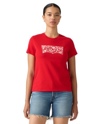 Women's Perfect Graphic Logo Cotton T-Shirt