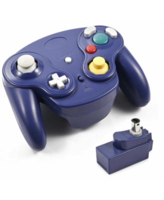 Wireless Game Cube Controller, 2.4G Wireless Classic Gamepad with Receiver Adapter for Wii Game Cube NGC GC