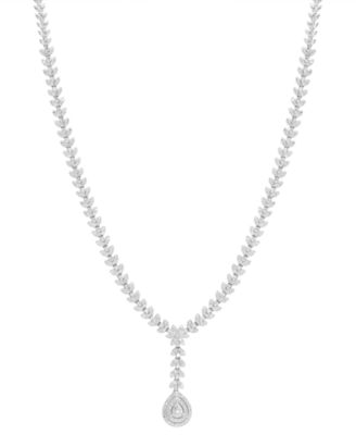 Diamond Necklace (1-5/8 ct. t.w.) in 14k White Gold