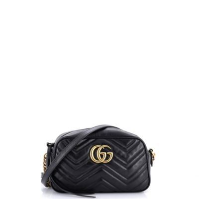 Small GG Marmont Shoulder Bag Matelasse Leather