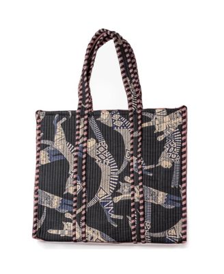 Quilted Feline Tote