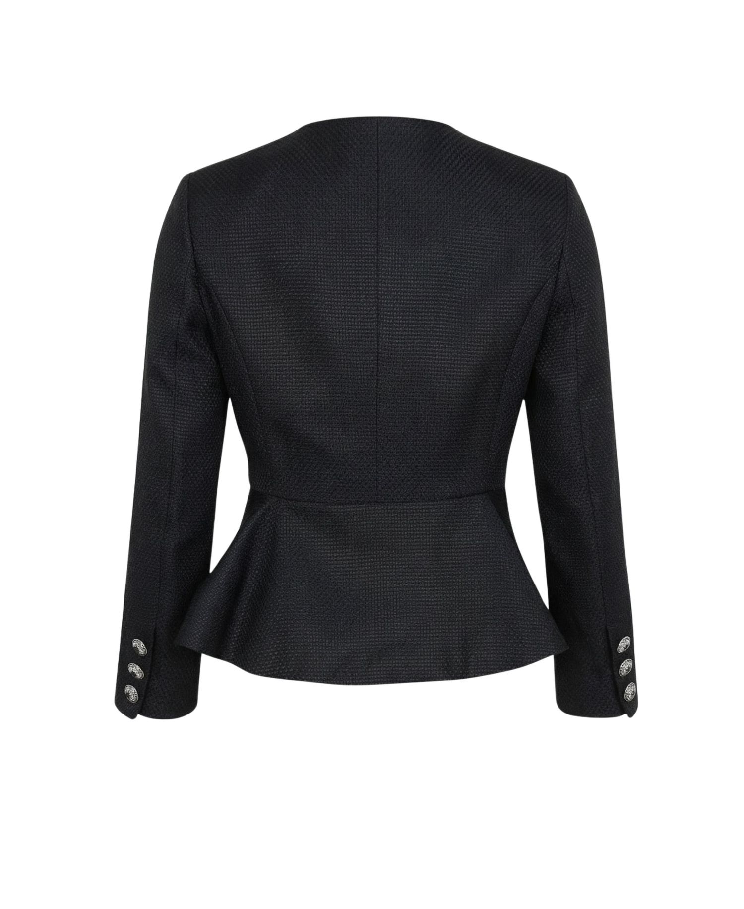 Women's Textured Peplum Blazer