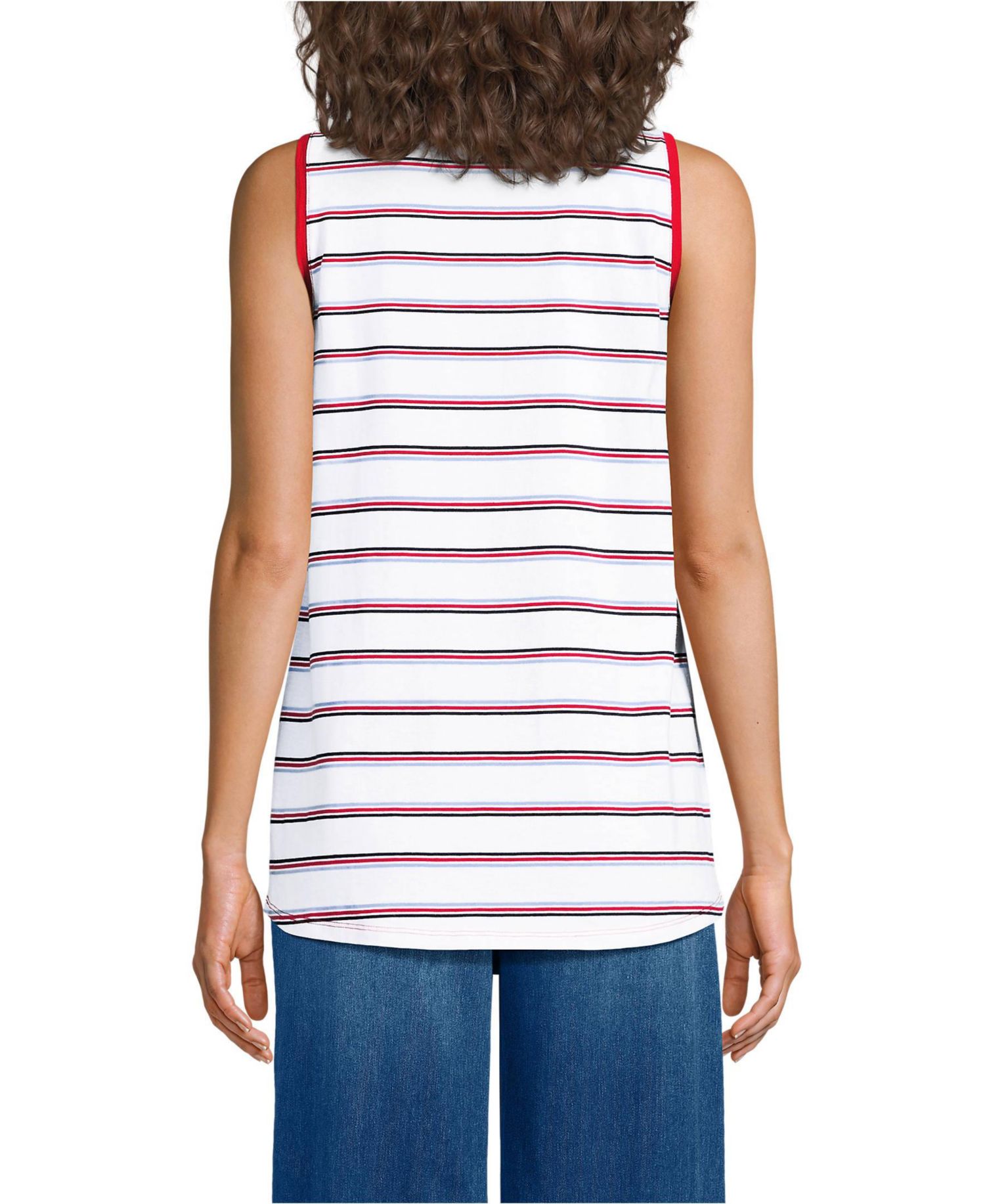 Women's Supima Cotton Tunic Tank Top