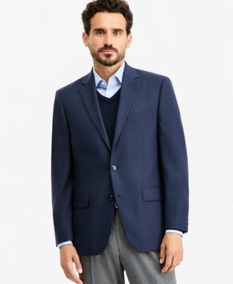 Men's Classic-Fit Houndstooth Sport Coat