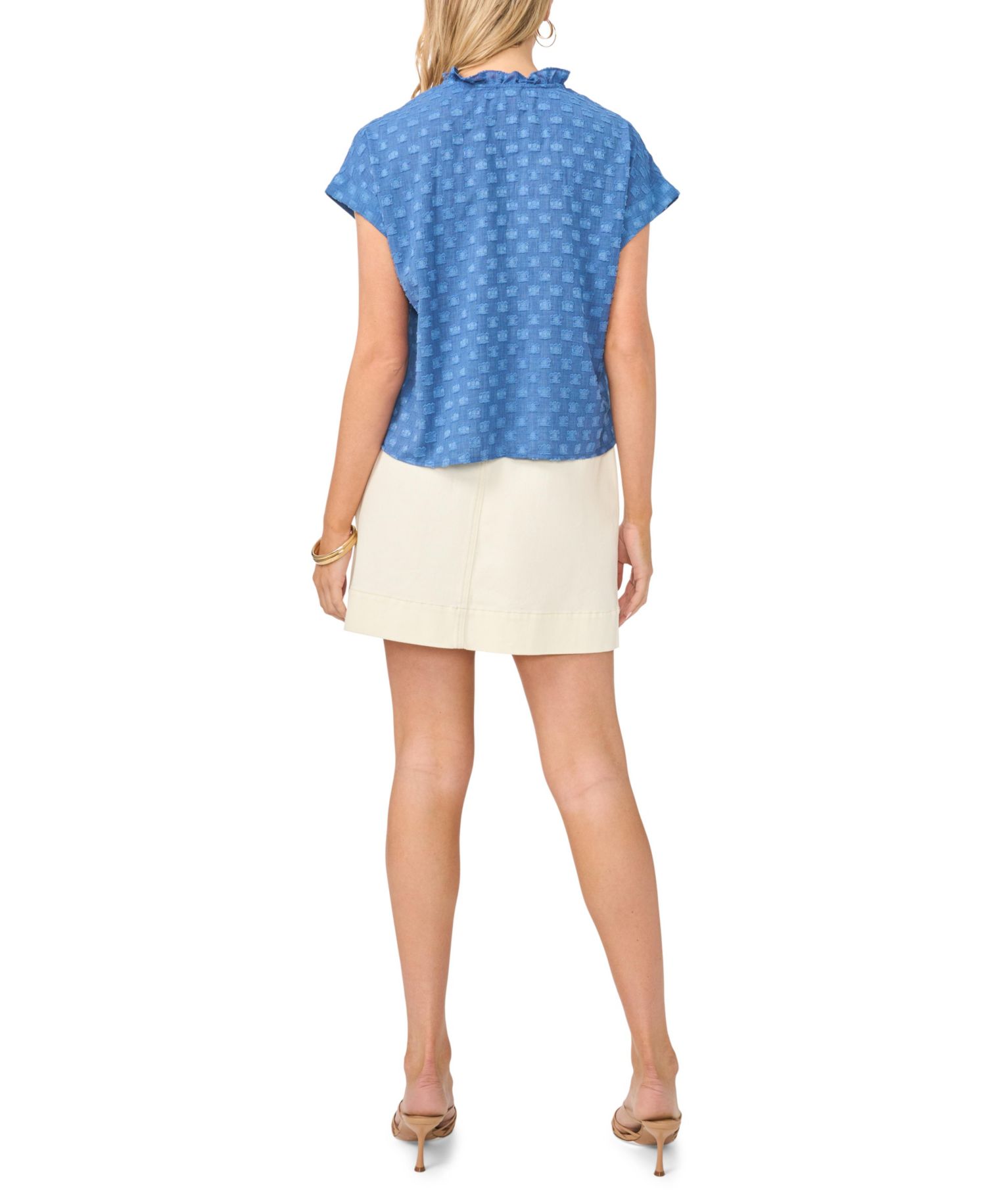 Women's V-Neck Short-Sleeve Top