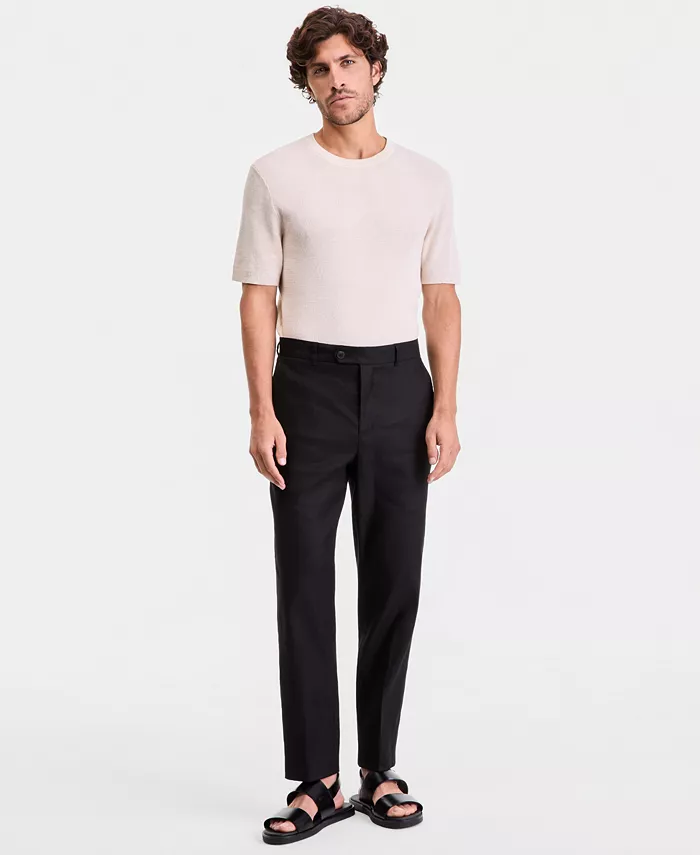 Men's Tech Linen-Blend Pants, Macy's Exclusive - thumbnail 5