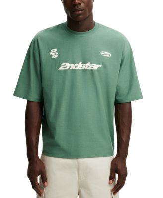 Men's Cropped Modern-Fit T-Shirt