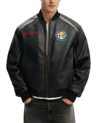 Men's Alfa Romeo Bomber Long-Sleeve Jacket