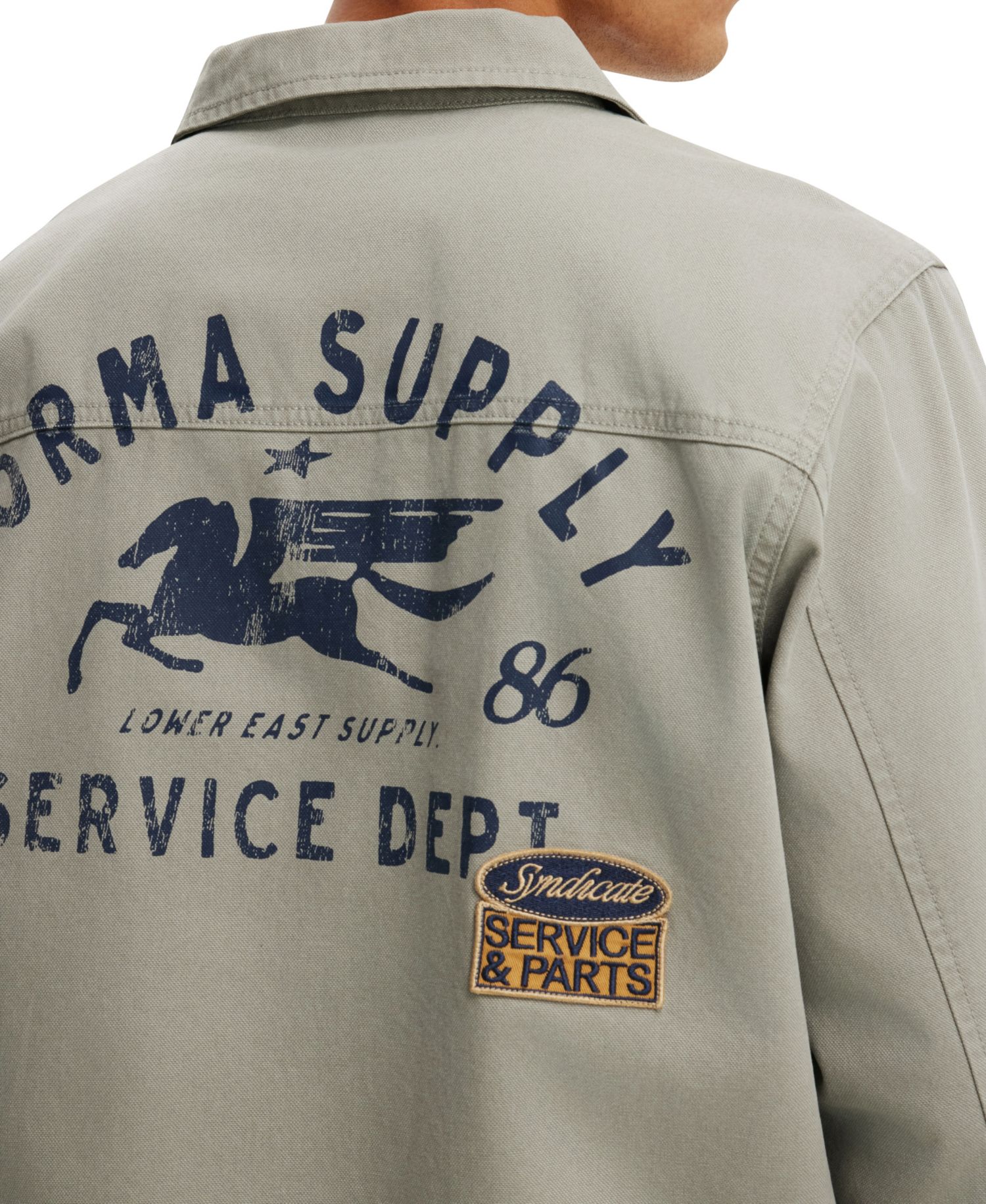 Men's Garage Long-Sleeve Jacket