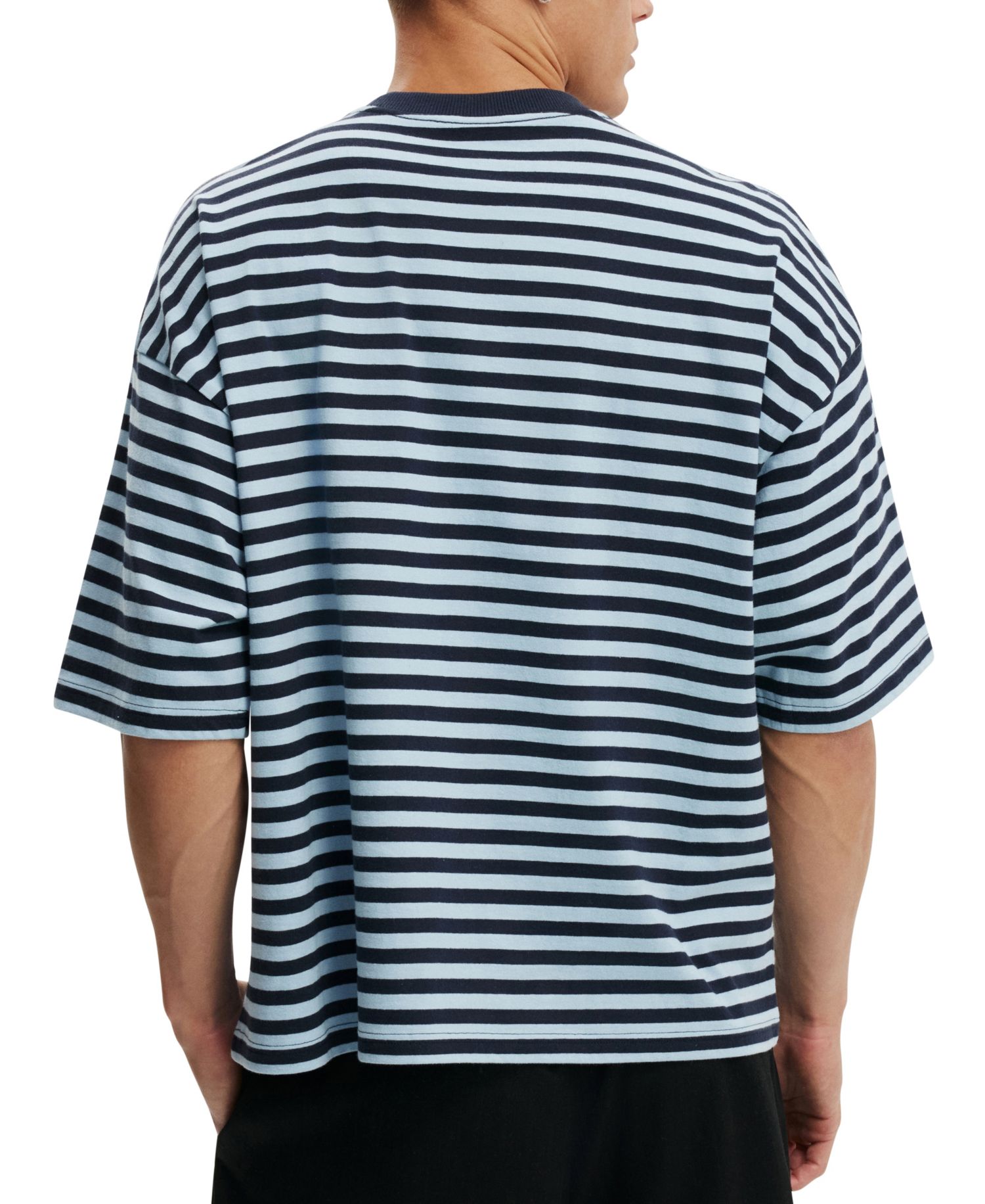 Men's Cropped Modern-Fit T-Shirt